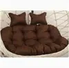 Almofada Ninho de Pássaro, Removível e Lavável, Almofada de Balanço 100% Algodão, Almofada de Berço, Duplo Uso para Cesto Suspenso e Cadeira de Rattan, Almofada Espessa