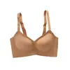 Sujetador Expandido Estilo Dibujo Animado para Bustos Pequeños para que Parezcan Más Grandes, Ropa Interior Cómoda sin Costuras para Mujer, Almohadillas de Copa Engrosadas, Transpirable, Sujetador Push-Up sin Aros