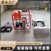 Coletor de Óleo para Bandeja Giratória, Coletor de Óleo de Recuperação de Emergência para Manchas de Óleo na Superfície da Água, Separador Automático de Óleo-Água Tipo Hub para Limpeza de Manchas de Óleo