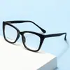 2026 Nueva Moda Versátil Marco Cuadrado Anti Luz Azul Unisex Artístico Simple Lentes Planos Se Pueden Personalizar para Lentes de Graduación Venta al por Mayor