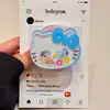 Novo Suporte de Balanço em Formato de Flor de Maçã Kt Cartoon Compatível com Suporte Magnético Magsafe, Poder de Adsorção Super Forte, Retrátil