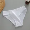 Calcinhas Femininas Caneladas 100% Algodão, Cor Sólida, Cintura Média, Respiráveis, Forro Duplo na Virilha, Roupa Íntima Feminina Transfronteiriça, Virilha 100% Algodão para Comércio Exterior