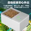 Alimentador Automático de Peces para el Hogar Alimentador para Acuario Alimentador Automático Pequeño para Acuario Alimentador de Peces Koi Arowana