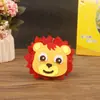 Paquete de Materiales de Producción para Manualidades DIY de Costura No Tejida Colgante de Llave Dibujos Animados Creativos Educativos para Niños Guardería