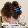 Pinza para el Cabello con Forma de Flor para Mujer, Estilo de Alta Gama, Nuevo Modelo 2026, Pasador Grande con Forma de Perro para la Parte Trasera de la Cabeza, Accesorio para el Cabello, Pinza de Tiburón