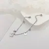 Nova Pulseira de Aço Titânio da Moda para Mulheres, Joia de Mão de Luxo Leve, Pulseiras de Casal Coreanas de Alta Qualidade, Coleção de Pulseiras Femininas