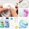 Joyería Youlai 32 Onzas (aproximadamente 907.2 gramos) Kit de Inicio de Silicona Transparente de Cristal de Resina Epoxi para Bricolaje