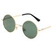 Nuevas Gafas Polarizadas Clásicas Ins para Hombre, Gafas de Sol Retro de Montura Redonda para Mujer, Gafas de Sol Coloridas Multicolor 801 Gafas Planas