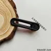 Pinza Redonda de Pato de Doble Punta Brillante de 6 cm, Pinza para el Cabello de Alta Calidad en Colores Macarrón, Pinza Lateral, Pinza para Flequillo, Accesorio de Pinza Base para Manualidades