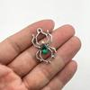 Aretes Góticos de Calavera de Araña Fantasma de Venta Caliente Transfronteriza Aretes para Mujer Colgantes Accesorios de Terror Divertidos