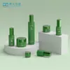 Set de Botellas de Vidrio Transparente Cilíndricas de 120 ml Botella de Perfume Botella con Atomizador Botella para Cremas de Muestra de 10 g Cosméticos Estilo Simple