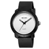 Reloj de Moda Shikemei para Estudiantes, Fiestas, Exámenes, Cuarzo, Resistente al Agua 50 Metros, Simple, Unisex, Reloj de Pulsera para Pareja