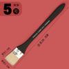 Weizhuang porco mane cabelo longo vara guache aquarela acrílico escova pintura a óleo escova acrílica escova de sombreamento escova fabricantes atacado