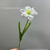 Tulipán Artificial Realista Marrón Textura Pu Flor Artificial Decoración del Hogar Materiales para Arreglos Florales Ramo de Pintura al Óleo de Imitación
