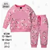Sudadera de Otoño Nueva de Cuello Redondo Transfronteriza Material Ropa para Bebés y Niños Traje de Dos Piezas Traje Deportivo Casual [Mayoreo]