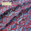 Algodón de brocado con hilos en forma de corazón de amor, encaje, flores, rayas, tridimensional, alta gama, moda, tela para ropa de mujer