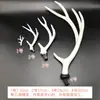 Chifres de simulação decoração de Natal chifres flocados adereços de cabeça material de acessórios diy tiara Carson adereços de fotografia feminina