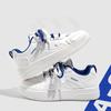 Zapatillas Blancas para Mujer 2026 Primavera y Otoño Nuevas de Moda Estilo Ins Versátiles Azul Klein de Suela Gruesa Casual Transpirables