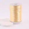 Cuerda de seda coreana de 2 mm Cuerda de nudo chino No. Tambor de 5 cuerdas trenzadas 100 yardas/barril perenne en stock