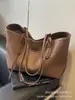 Bolsa de Gran Capacidad para Mujer 2025 Nuevo Otoño e Invierno Textura Bolso de Hombro de Gama Alta Estudiante Universitario Clase Trabajo Ropa Bolsa de Mano