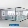 Hangzhou Escritório Divisória de Vidro Liga de Alumínio Vidro Temperado Persianas Fosco Interno Parede Acústica Divisória Alta
