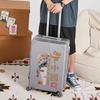Suministro Directo del Fabricante Maleta para Hombres y Mujeres 20/ 28 pulgadas Caja de Contraseña Maleta con Cremallera de Gran Capacidad Marco de Aluminio Maleta de Contraseña