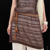 Estilo Bohemio Étnico Cinturón Trenzado Colorido para Mujer Vestido Falda Literario Nuevo Accesorios de Cuerda para Cintura