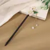 Grampo de Cabelo de Garça Voadora Estilo Antigo Grampo de Cabelo de Ébano Sintético Acessórios Hanfu Novo Estilo Chinês Grampo de Cabelo Cheongsam Joias Atacado para Mulheres