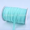 Banda Elástica de Encaje Ondulado Colorida en Stock de 1 cm Banda Elástica de Nylon Spandex para Arco de Uñas para Ropa Interior