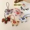 Llavero Colgante de Pony de Dibujos Animados Estilo Chino Muñeco Zodiacal del Año del Caballo Colgante de Bolso Muñeco de Bendición para Regalo de Fiesta