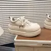 Mocasines gruesos con cordones y plataforma gruesa, elegantes y modernos, para mujer, zapatillas casuales nuevas de estilo coreano para otoño 2026