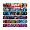 Anillo de Chasquido Ninjago, Anillo de Chasquido Ninjago, Pulsera de PVC Ninjago, Anillo de Chasquido de PVC de Dibujos Animados