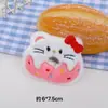 Nuevo broche de peluche de Sanrio, pin Kulomi Hello Kitty, accesorios Meruti, colgante para mochila escolar de estudiante