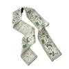 Elegante Bufanda Larga de Seda Estilo Coreano para Mujer Versátil Fresco Floral Lazos para el Cabello Accesorio Diadema Cinta Adorno para el Cabello