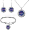 El Conjunto Más Popular de Amazon: Pulsera, Collar y Aretes del Equipo Cabra de Fútbol de la NFL