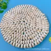 Fábrica de Conchas Marinas Naturales Venta al por Mayor Mantel Individual para Bebé Posavasos Posavasos de Concha Artesanías de Concha Hechas a Mano