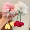 Goma para el Cabello de Flor de Tulipán para Niñas, Chongo Dulce Estilo Scrunchie, Estilo Princesa Nuevo Accesorio para el Cabello 2026
