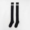 Calcetines blancos hasta la rodilla de tres barras calcetines hasta la rodilla jk niños estudiantes japoneses estilo académico calcetines hasta el muslo primavera y otoño tubo alto