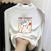 Camiseta interior versátil de forro polar para niños, estilo otoño e invierno, camiseta para niñas, cuello semi-alto, para niños mayores, capa interior cálida, top de manga larga