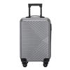 Maleta de Gran Capacidad 20 pulgadas Color Sólido Sarga Fina Maleta de Carrito con Ruedas Universales y Candado de Combinación Maleta de Viaje Caja de Regalo Promocional