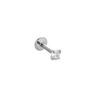 Acero de titanio acero inoxidable lip nail drill ball ear bone nail ear studs puncture acero inoxidable barra recta tongue nail nipple nail ear bone nail