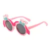 Gafas de Sol Polarizadas para Niños de Silicona Ecológicas al por Mayor Alta Calidad Tpee Lindos Dibujos Animados Gafas de Sol para Bebés Gafas de Sol