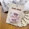 Nuevo Estilo de Verano Pinza para el Cabello de Puntos y Estrella de Cinco Puntas para Bebés, Pasador Fresco y Sencillo para Niñas, Accesorio para el Cabello para la Frente y el Flequillo Lateral