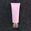 100 mL/g Exfoliante Rosa Mate Cosmético Manguera Limpiador Facial Limpiador Gel de Aloe Vera Gel DIY Embotellado