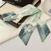 Nuevo Pañuelo de Seda Tinta China Cinta para el Cabello Larga Retro Cinta Larga Antigua Versátil Estilo Universitario Para Salir Chica Mori Fresco
