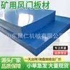 Paneles de Puerta Eólicos para Minería de Minerales, Alfombrillas Antideslizantes con Patrón de Espiga, Alfombrillas Completas Resistentes al Desgaste y a la Presión, Paneles de Puerta Eólicos de Alta Densidad para Minería de Minerales