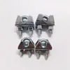Grampo de Aço Galvanizado para Cabo de Aço Estilo Japonês, Grampo de Ferro Fundido, Tensor de Cabo de Aço, Grampo Garras de Gato para Fixação e Aperto