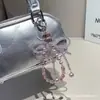 Colgante de Cadena para Teléfono Móvil para Mujer, Exquisitos y de Alta Gama Accesorios con Cuentas, Cuerda Transfronteriza de Clase de Alto Valor Adornos Pequeños