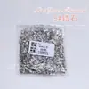 Paquete completo al por mayor 1440 Circonita Blanca Diamante Mini tamaño pequeño ojo de caballo espiga de trigo Circonita Super Brillante diamante de uña joyería de diamante