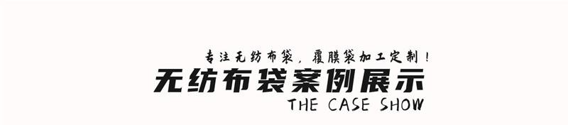 无纺布袋案例展示